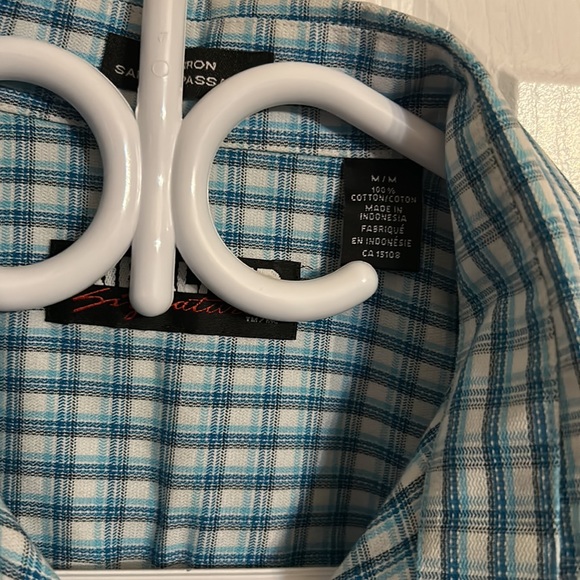 Men’s (M) Casual short sleeve button up shirt - Picture 3 of 4